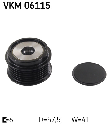Sistem roata libera, generator VKM 06115 SKF